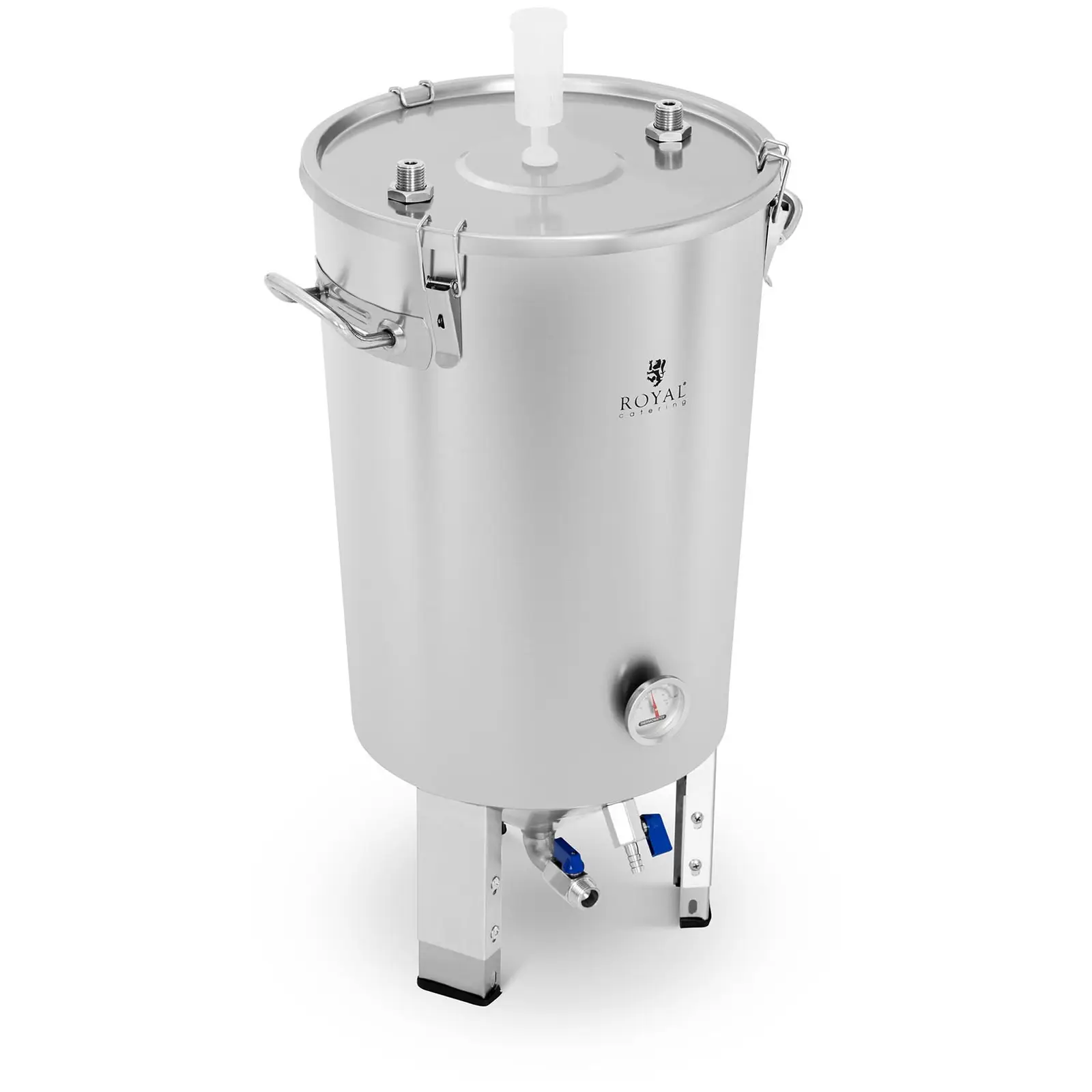 Fermentation Vessel - 30 L - integrated cooling coil