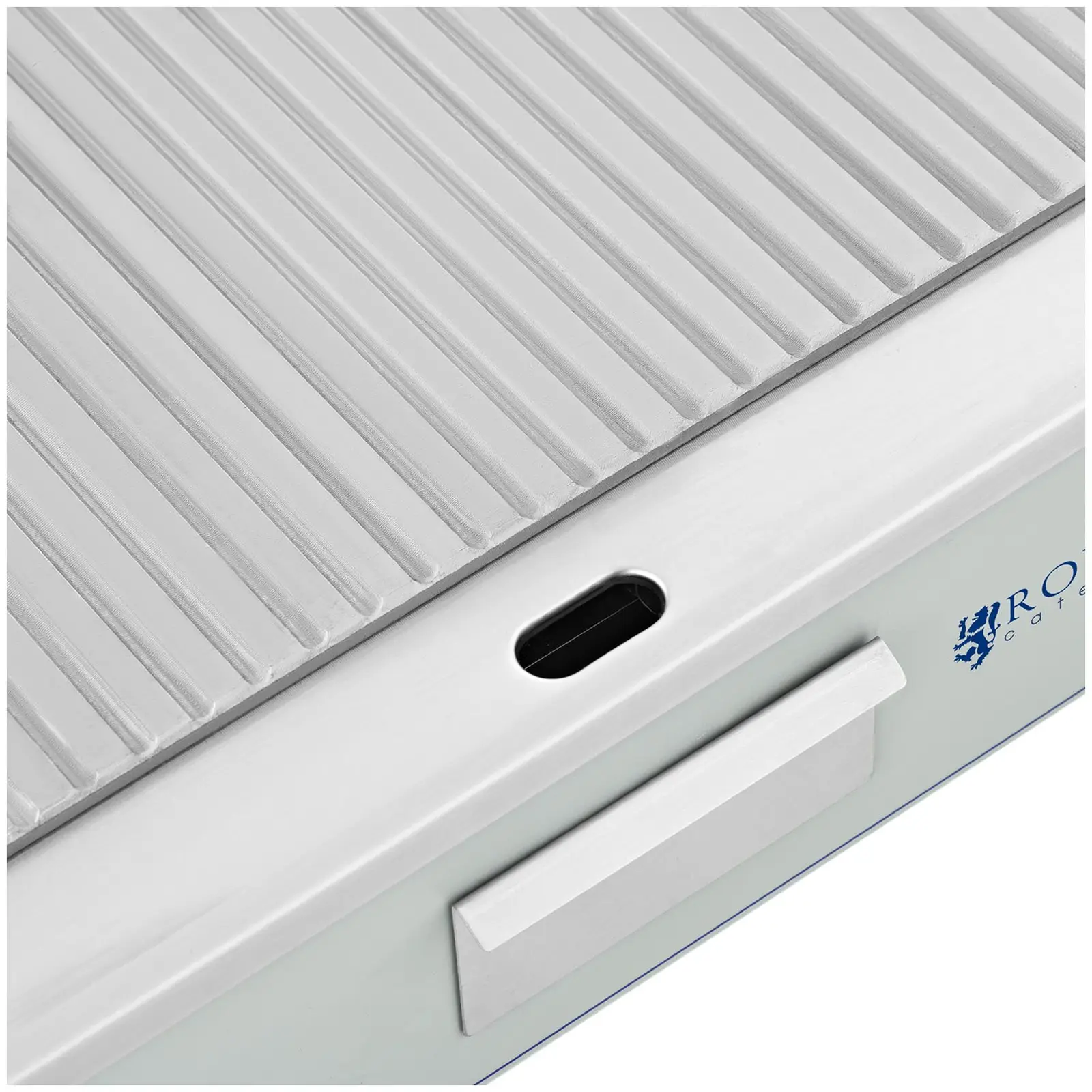 Plancha électrique professionnelle - Double - 400 x 730 mm - Royal Catering - 2 x 2 200 W (Épaisseur plaque(s) de cuisson: 10 mm)