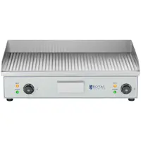 Dubbel - Elektrische grill - 400 x 730 mm - Royal Catering - 2 x 2,200 W