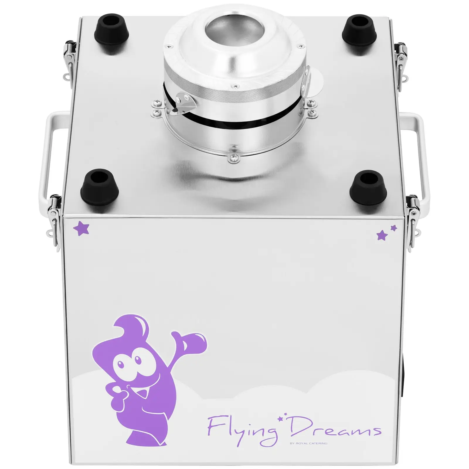 Machine à barbe à papa - 52 cm - 1 080 W - Inox (Chariot: Non)