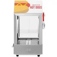Cuiseur à vapeur pour hot dogs - 100 saucisses - 25 pains - 1 000 W