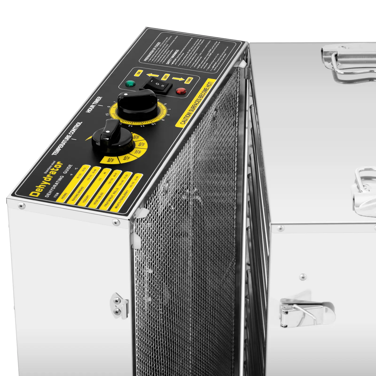 Sušička potravin - 1 500 W - 16 pater - Royal Catering (Časovač – doba trvání: 0–15 h)