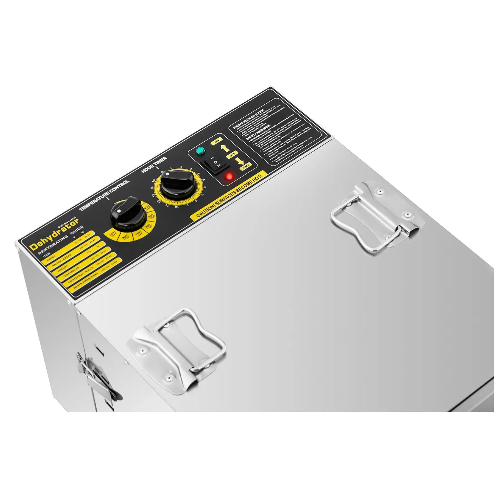 Sušička potravin - 1 000 W - 10 plat (Časovač: Ano)