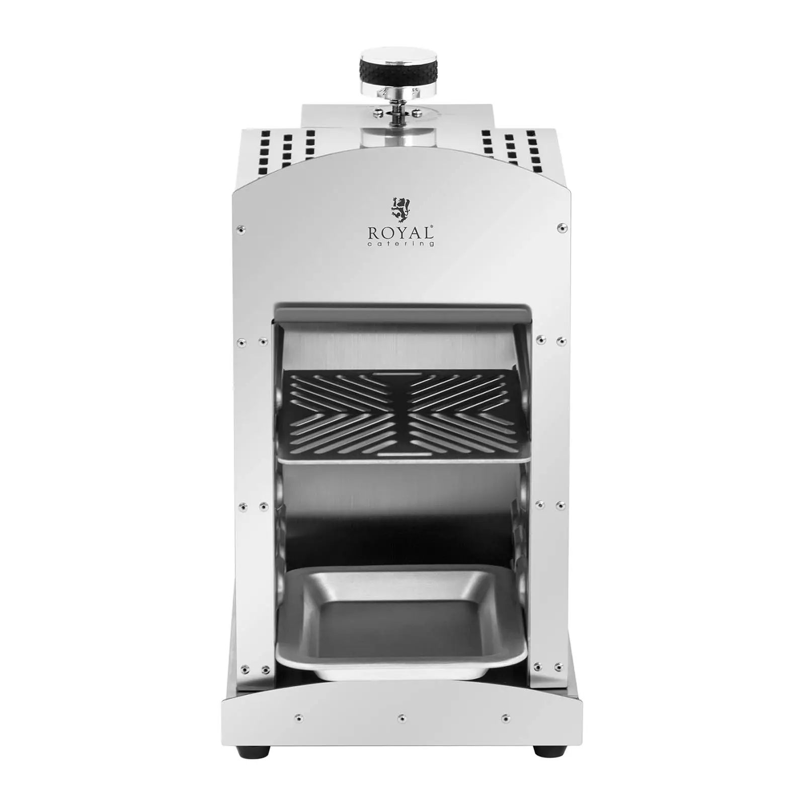 Factory second Grill gazowy do steków / Gas steakgrill / Beef Oberhitzegrill Gas (Colour: Silver)