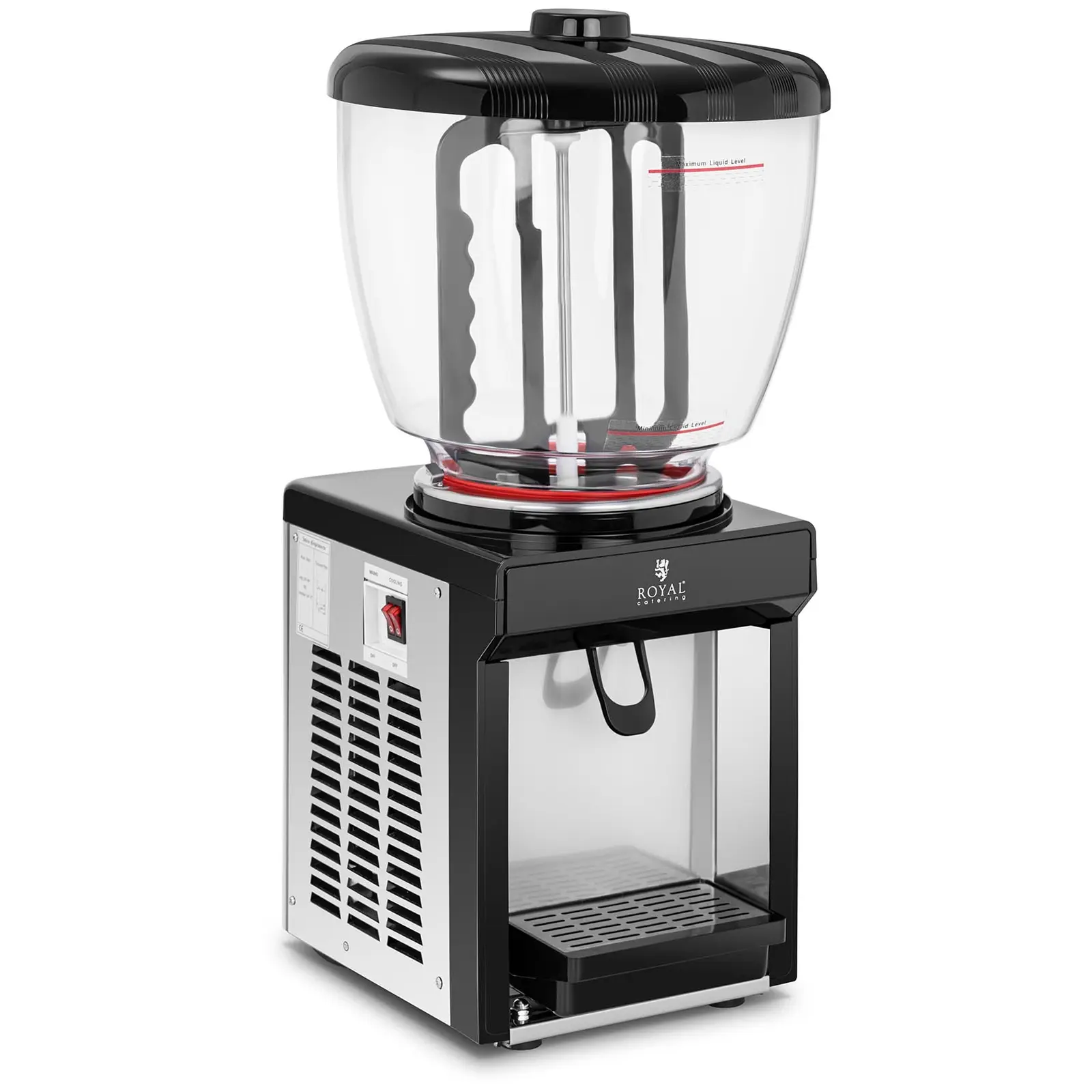 Saftdispenser - 25 l - køle- og røresystem