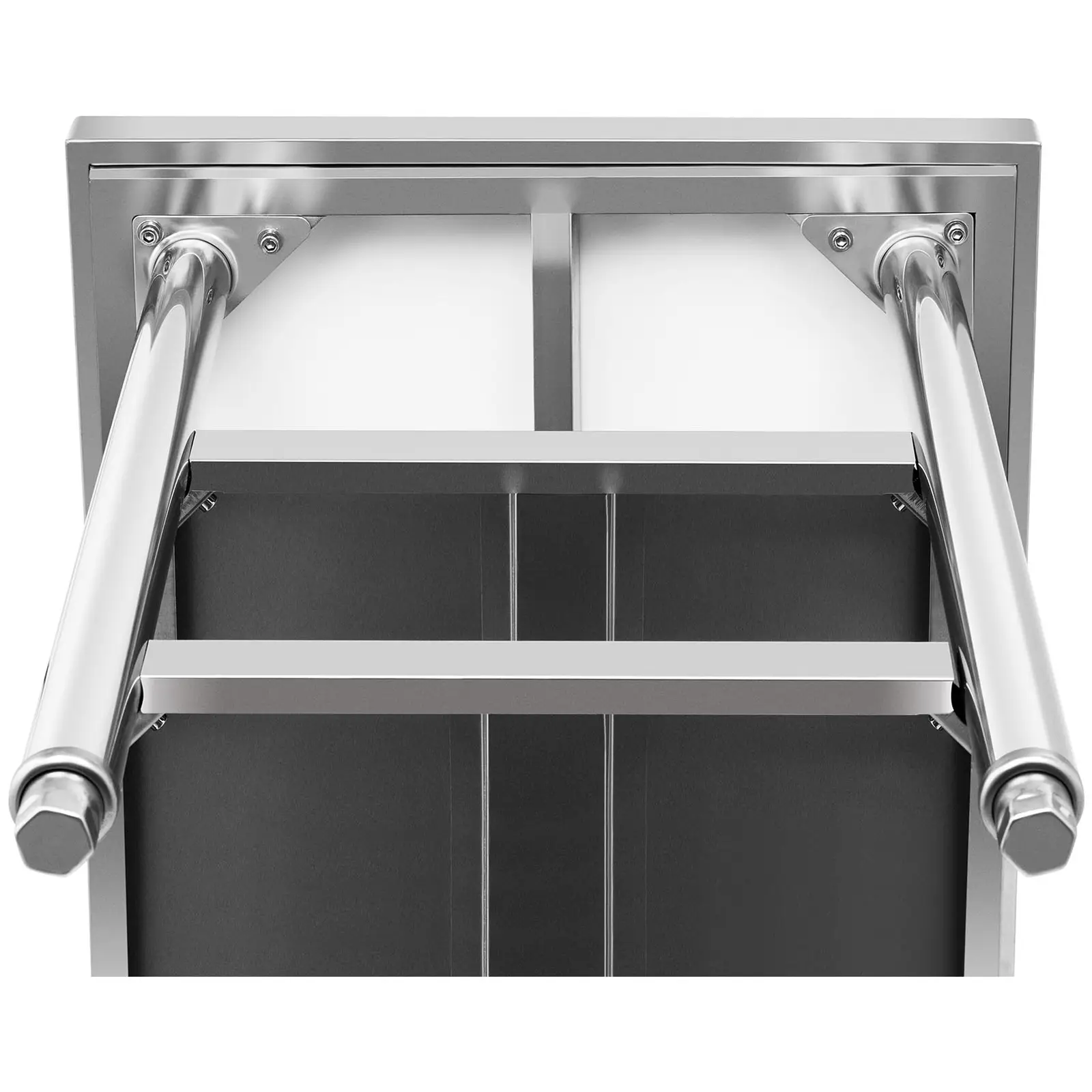 Tavolo acciaio inox - 166 x 46 cm - 600 kg - 3 livelli