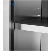 Stainless Steel Hanging Cabinet - 200 x 45 cm - Royal Catering - 30 kg