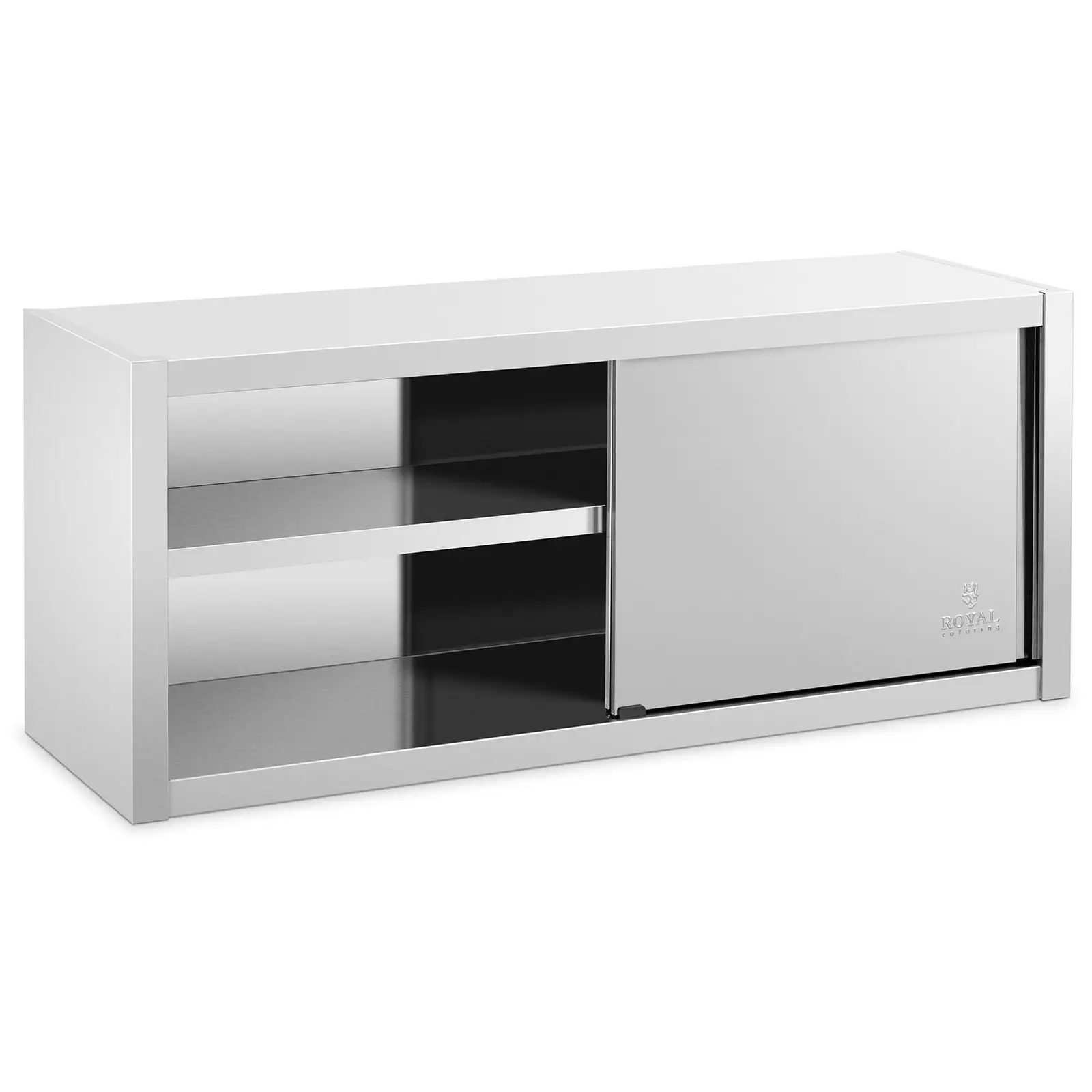 Dulap suspendat din oțel inoxidabil - 140 x 45 cm