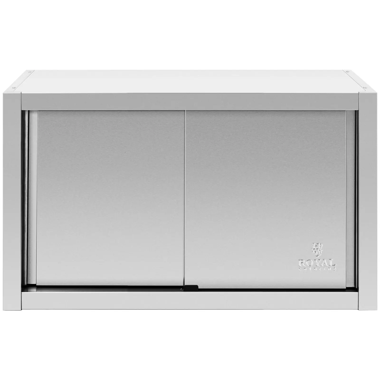 Armoire murale en inox - 100 x 45 cm (Couleur(s): Argenté)