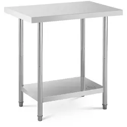 Stainless Steel Work Table - 91 x 61 cm - Royal Catering - 480 kg load capacity