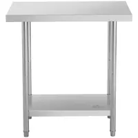 Stainless Steel Work Table - 91 x 61 cm - Royal Catering - 480 kg load capacity