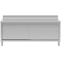Work Cabinet - upstand - 200 x 60 cm - 600 kg load capacity