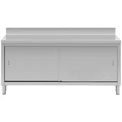 Work Cabinet - upstand - 180 x 70 cm - 600 kg load capacity