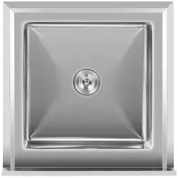 Commercial Kitchen Sink - 1 basin - stainless steel - 50 x 50 x 25.5 cm