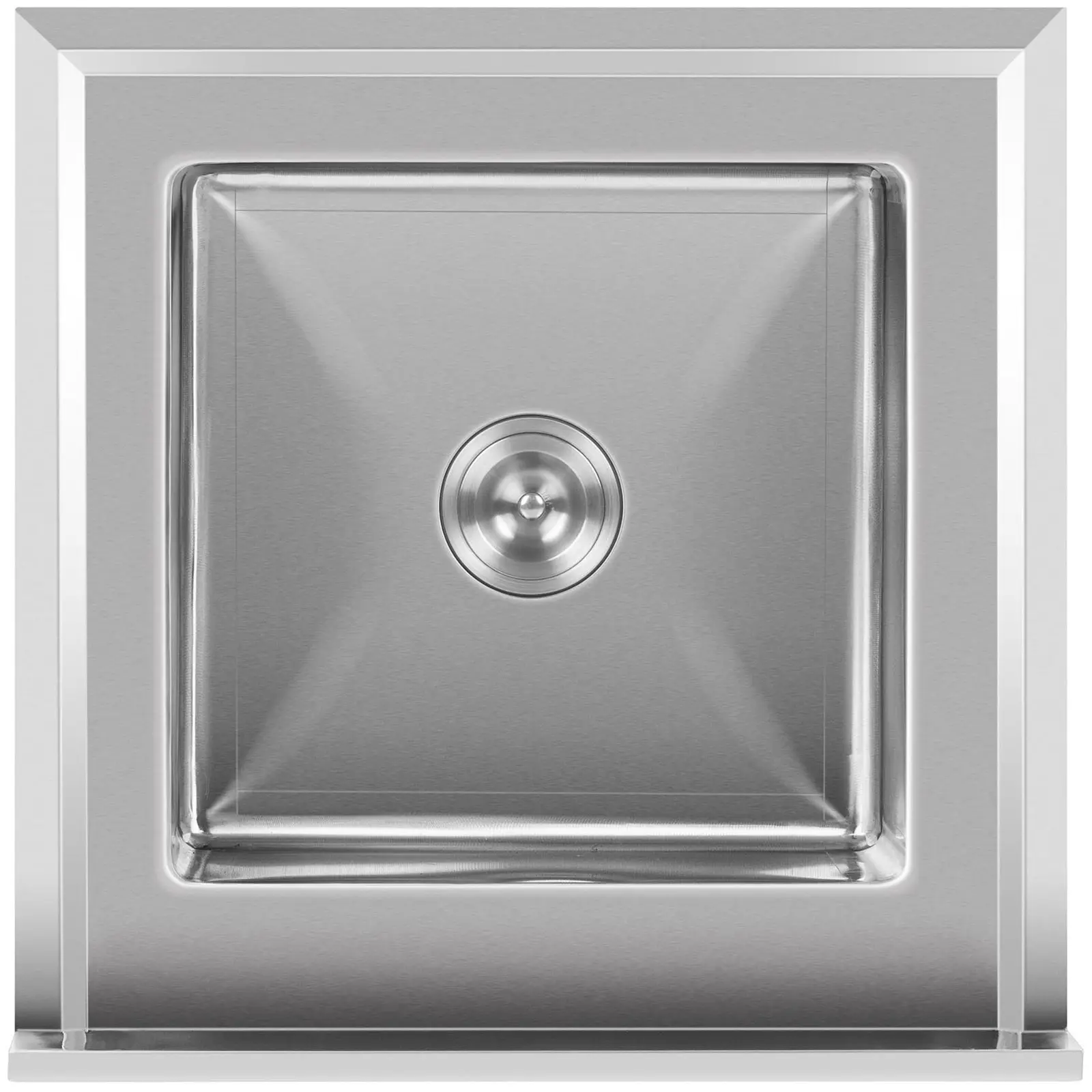 Commercial Kitchen Sink - 1 basin - stainless steel - 40 x 40 x 25.5 cm