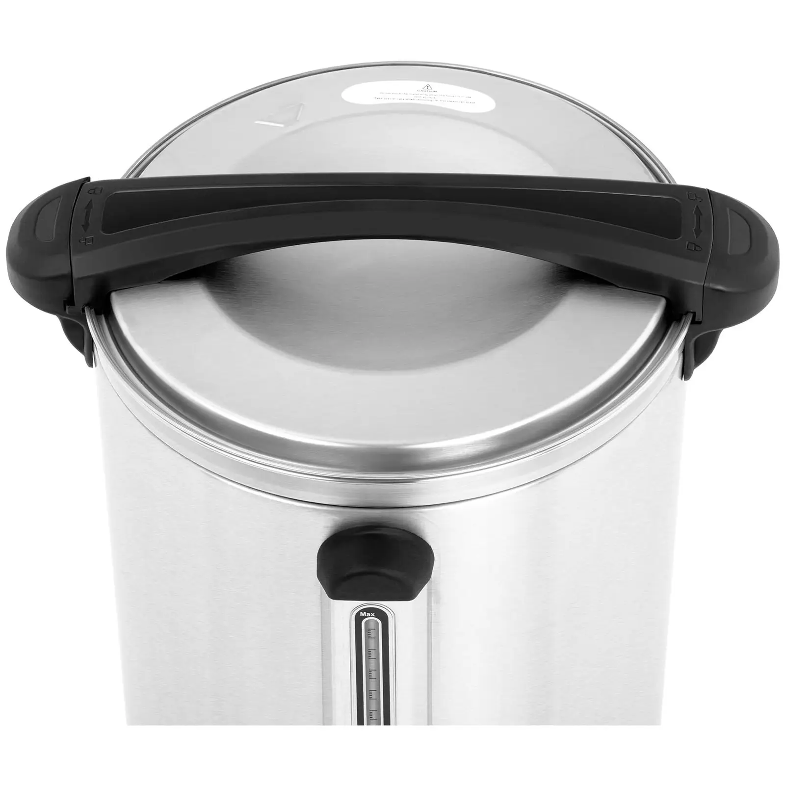 Chaleira para água quente - 23,5 l - 2500 W - aço inoxidável - de parede dupla