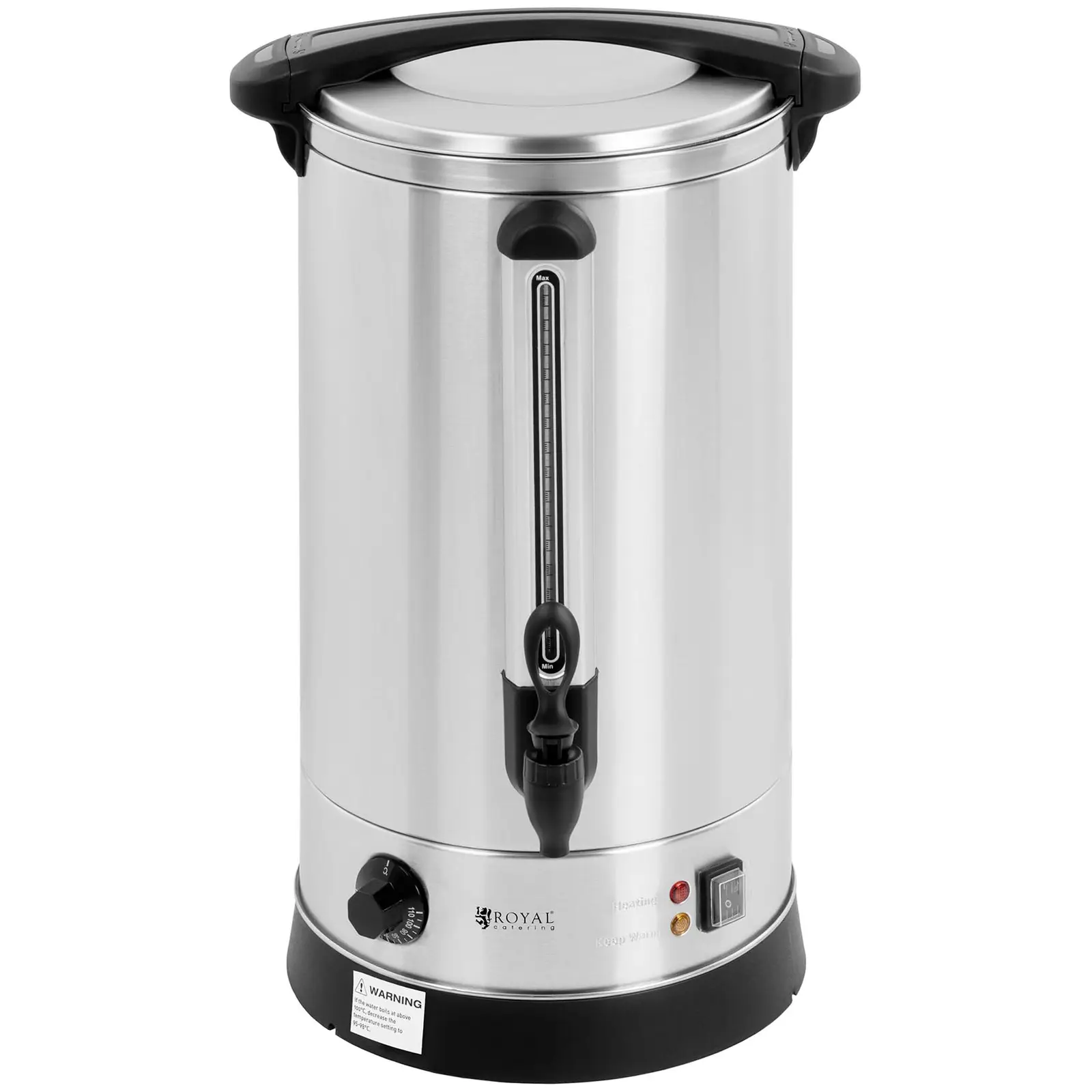 Varný termos - 20,5 l - 2 500 W - dvouplášťový (Materiál: Ušlechtilá ocel)