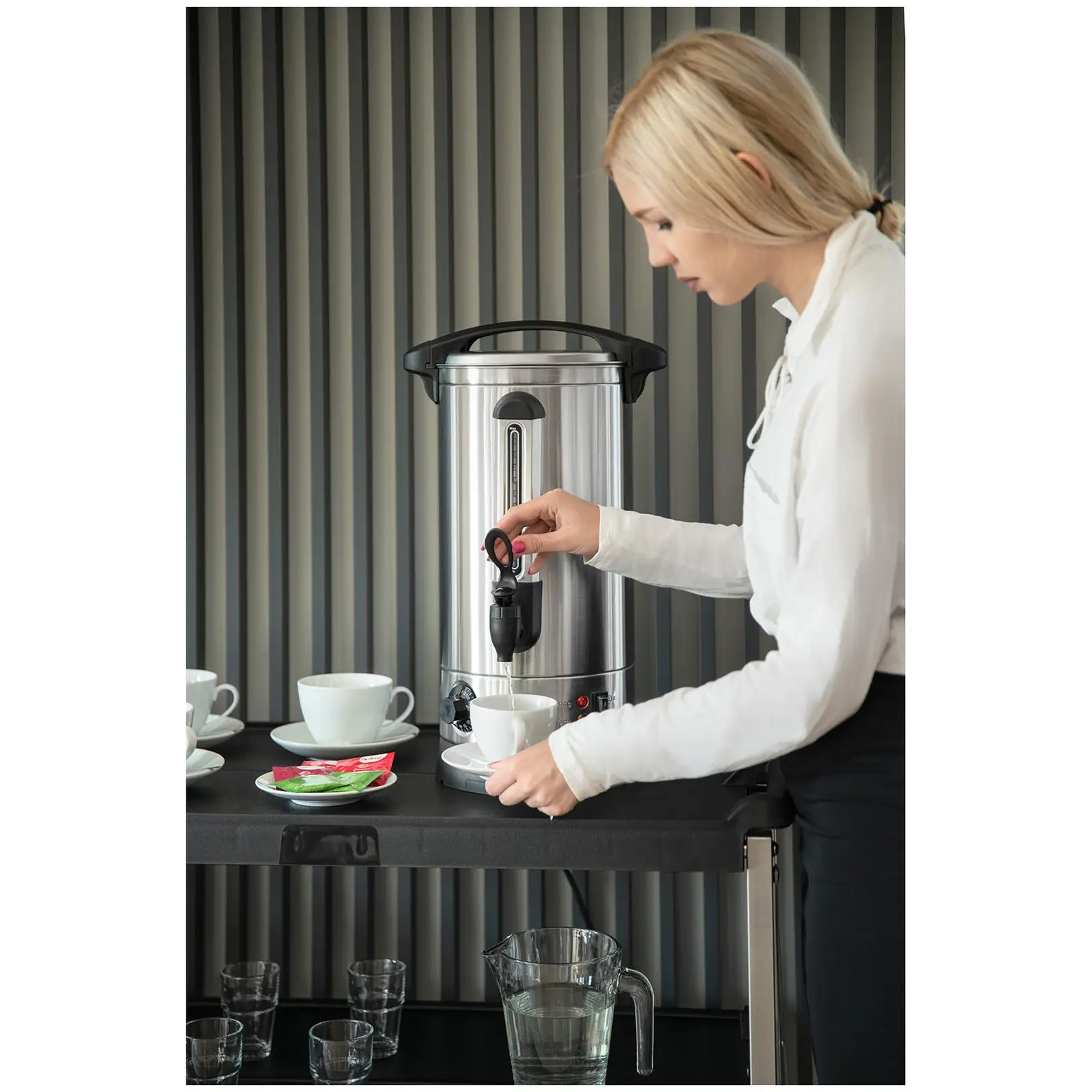 Varný termos- 8,7 L - 1 500 W - dvouplášťový (Celkový objem: 8.7 l)
