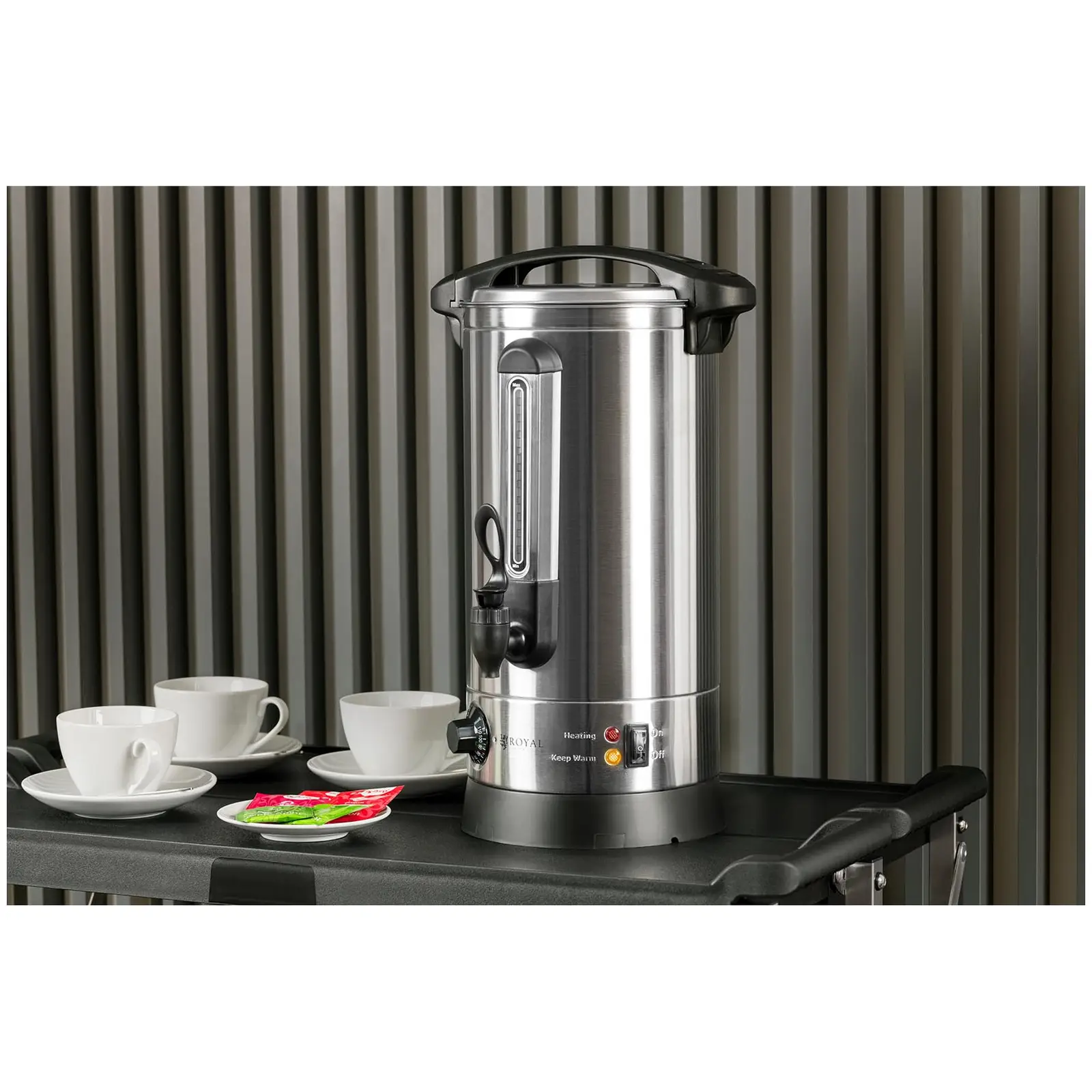 Distributeur d'eau chaude - 8,7 L - 1 500 W - double paroi