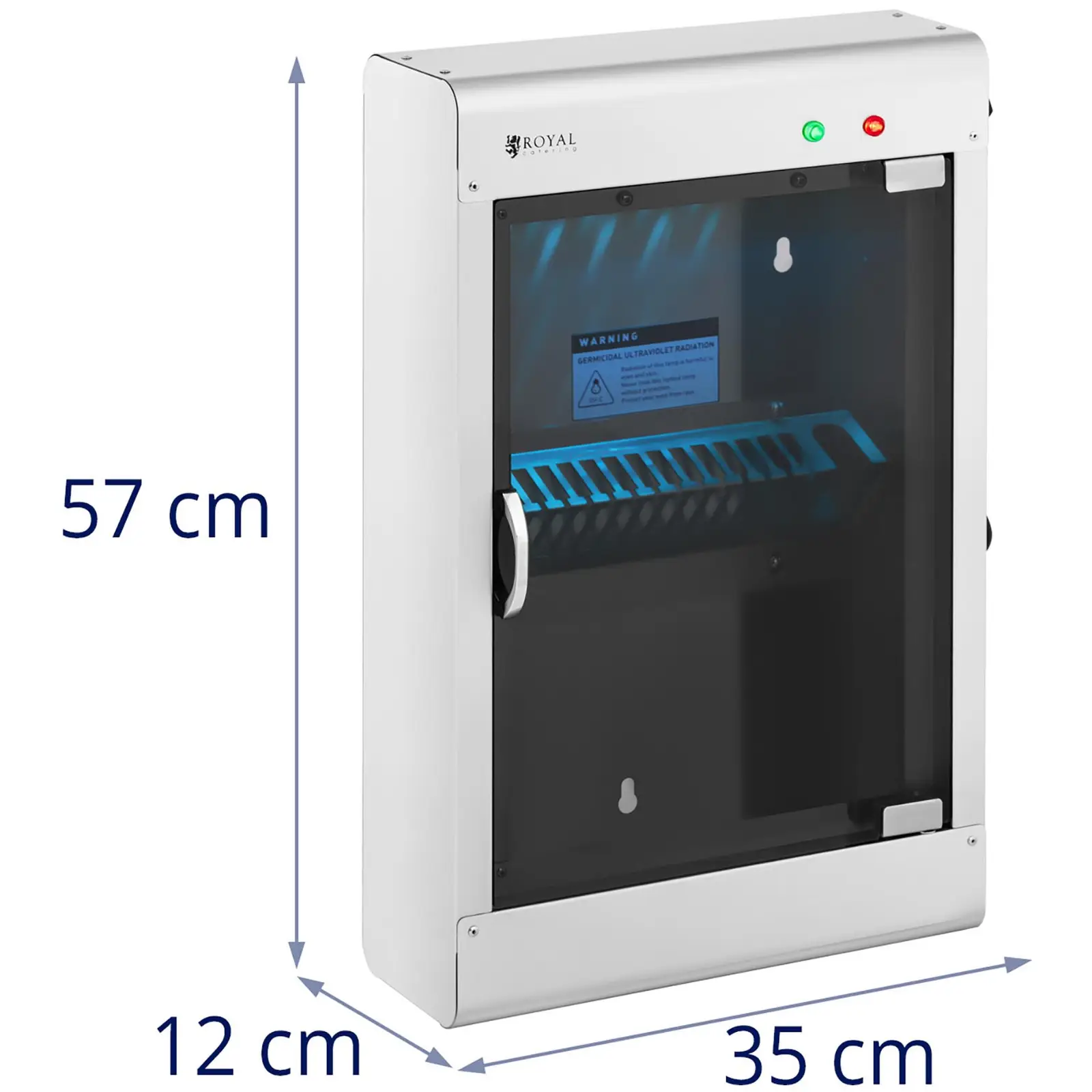 Esterilizador UV - para 14 cuchillos - acero inoxidable