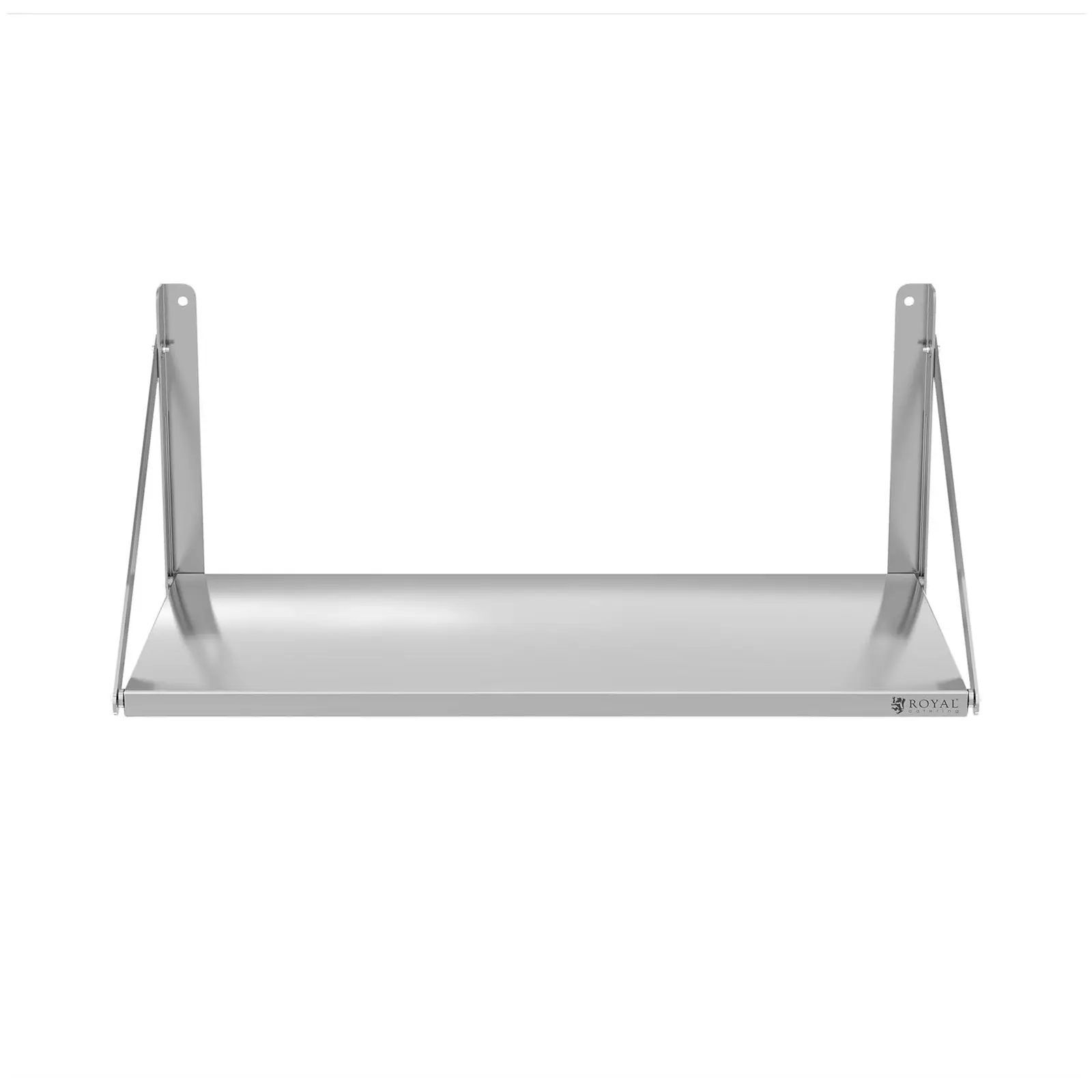 B-Ware Wandbord - klappbar - 100 x 45 cm - 40 kg - Edelstahl