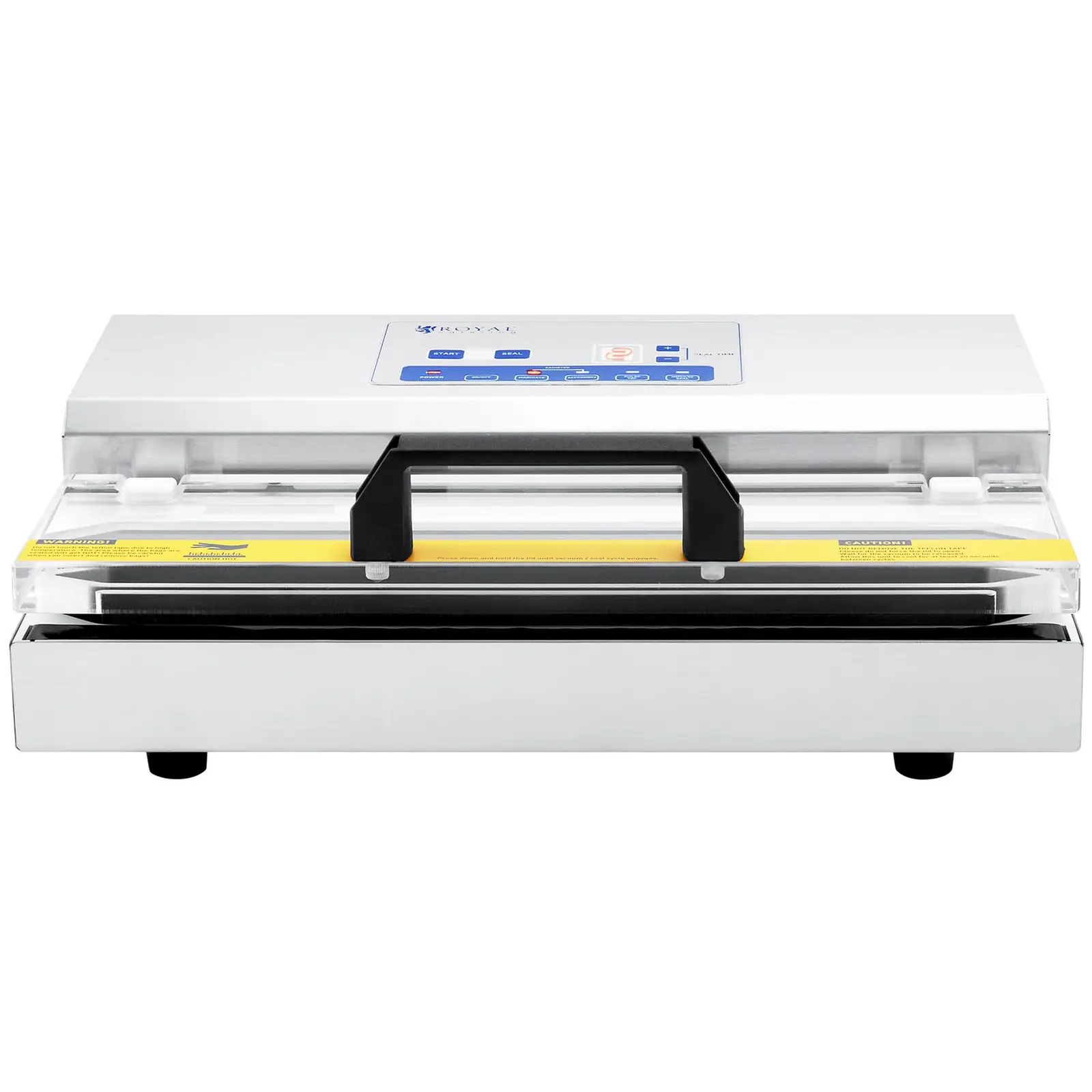 Vakuovačka - šířka sáčku: 31 cm - Royal Catering - 16 l/min - 0,9 bar (Materiál: Ušlechtilá ocel)