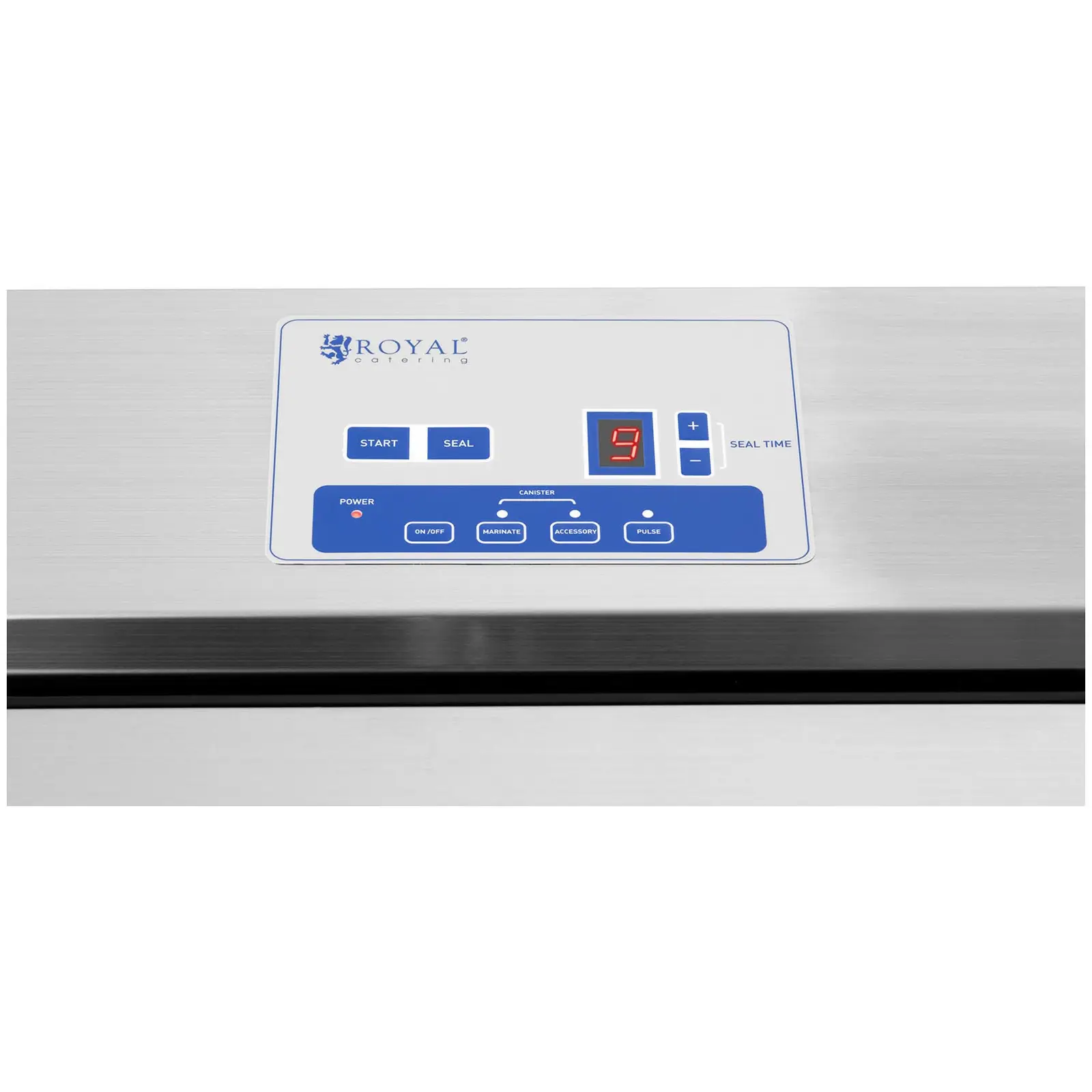 Machine sous vide alimentaire - 440 W - 31 cm - Inox (Largeur max. des sacs: 31 cm)