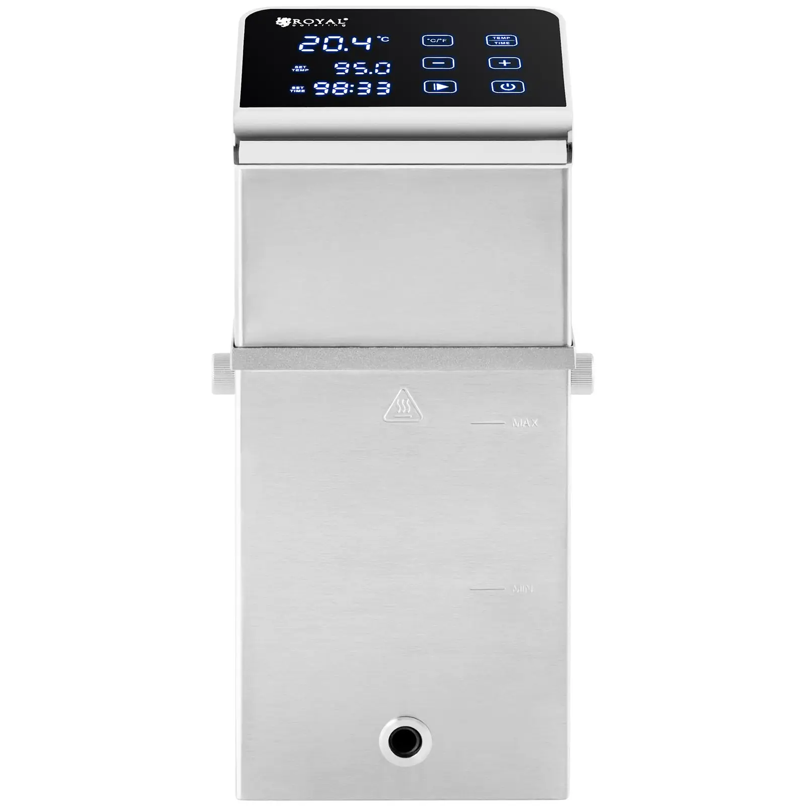 Sous-vide tyčový vařič - 2 300 W - 80 L (Barva: Stříbrná)