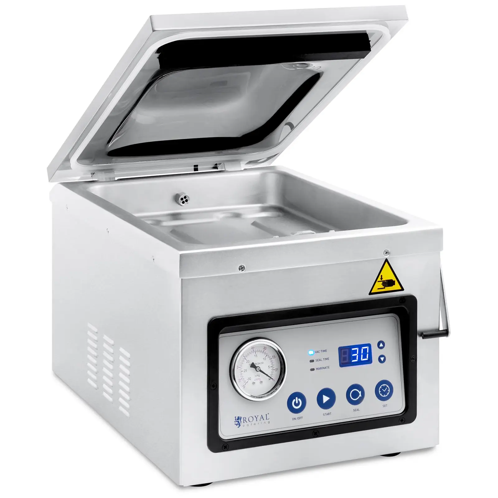 Vakuum pakkemaskin - posebredde: 26 cm - Royal Catering - 16 L/min - 0,9 bar - Produktbilde