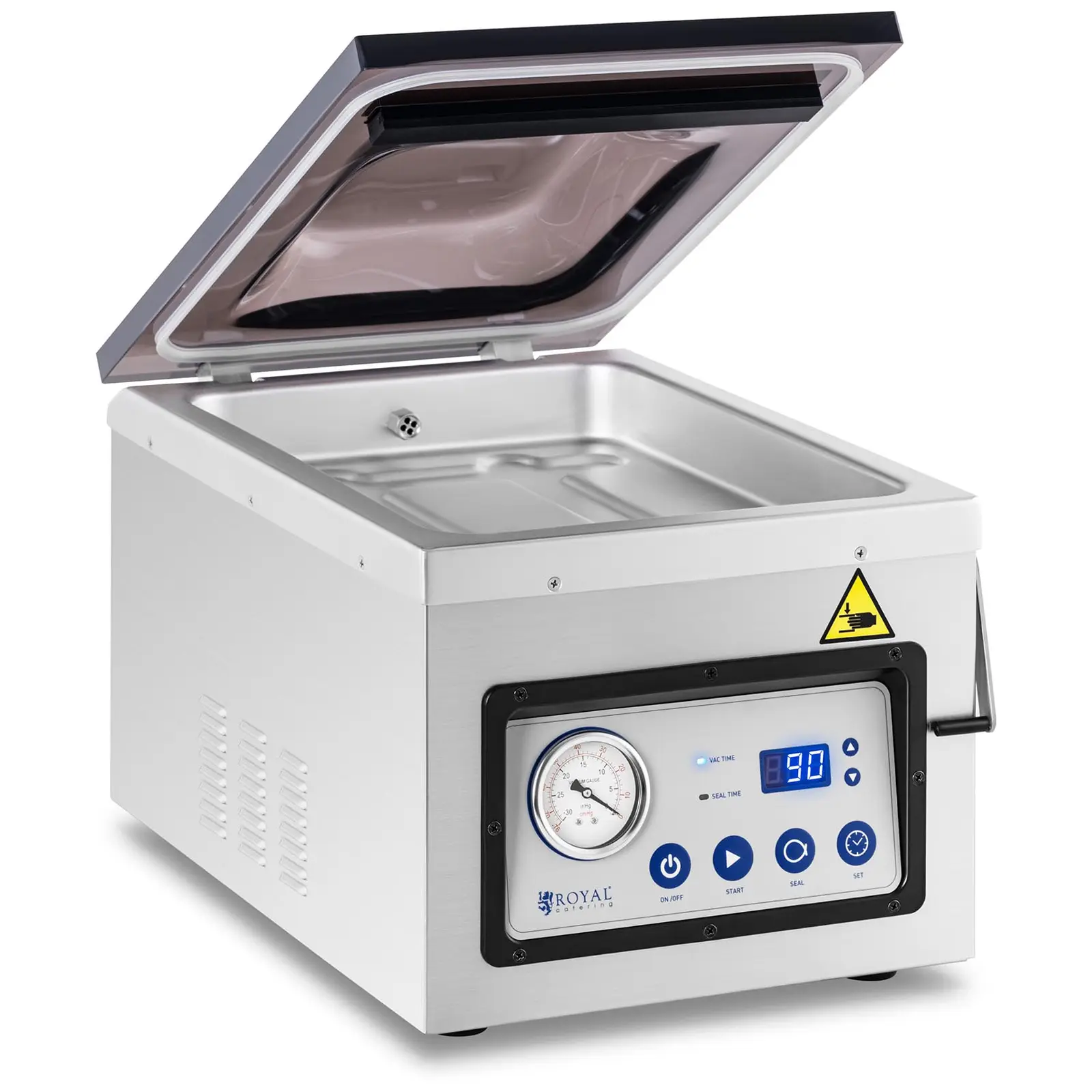 Kammer-vakuumpakker - 1.000 W - 26 cm - rustfrit stål - Produktfoto