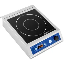 Επαγωγική συσκευή μαγειρέματος - 22 cm - 60 έως 240 °C - χρονοδιακόπτης