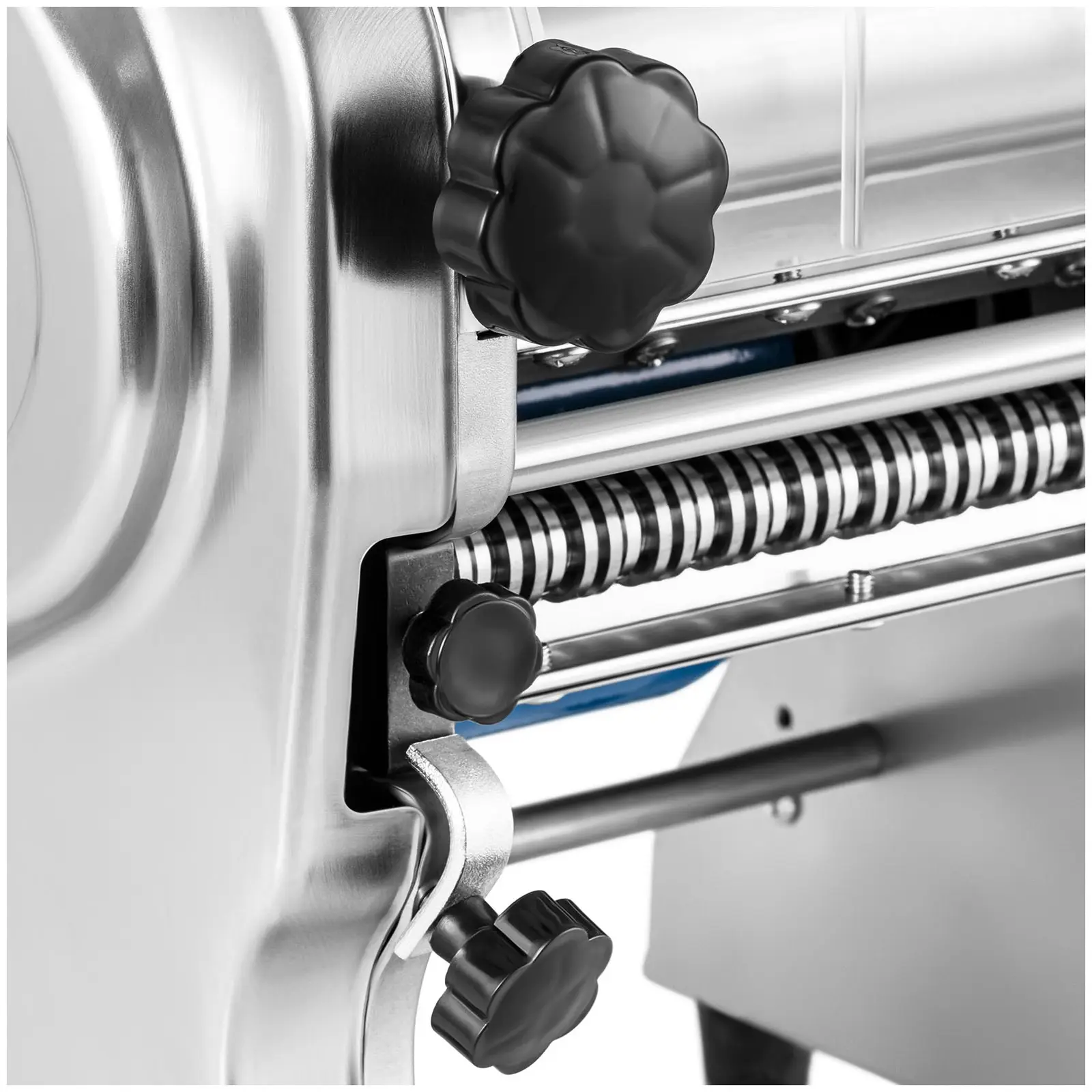 Machine à pâtes électrique - 22 cm - 1 à 14 mm (Matériau(x): Acier inoxydable)