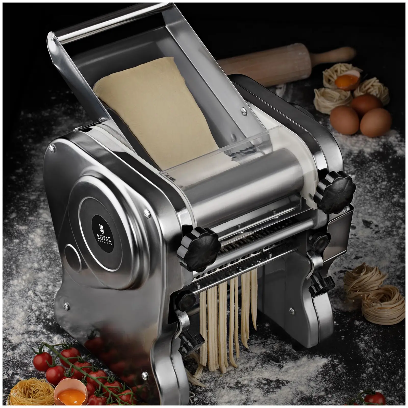 Macchina per la pasta fresca elettrica - 18 cm - Da 1 a 14 mm - 3