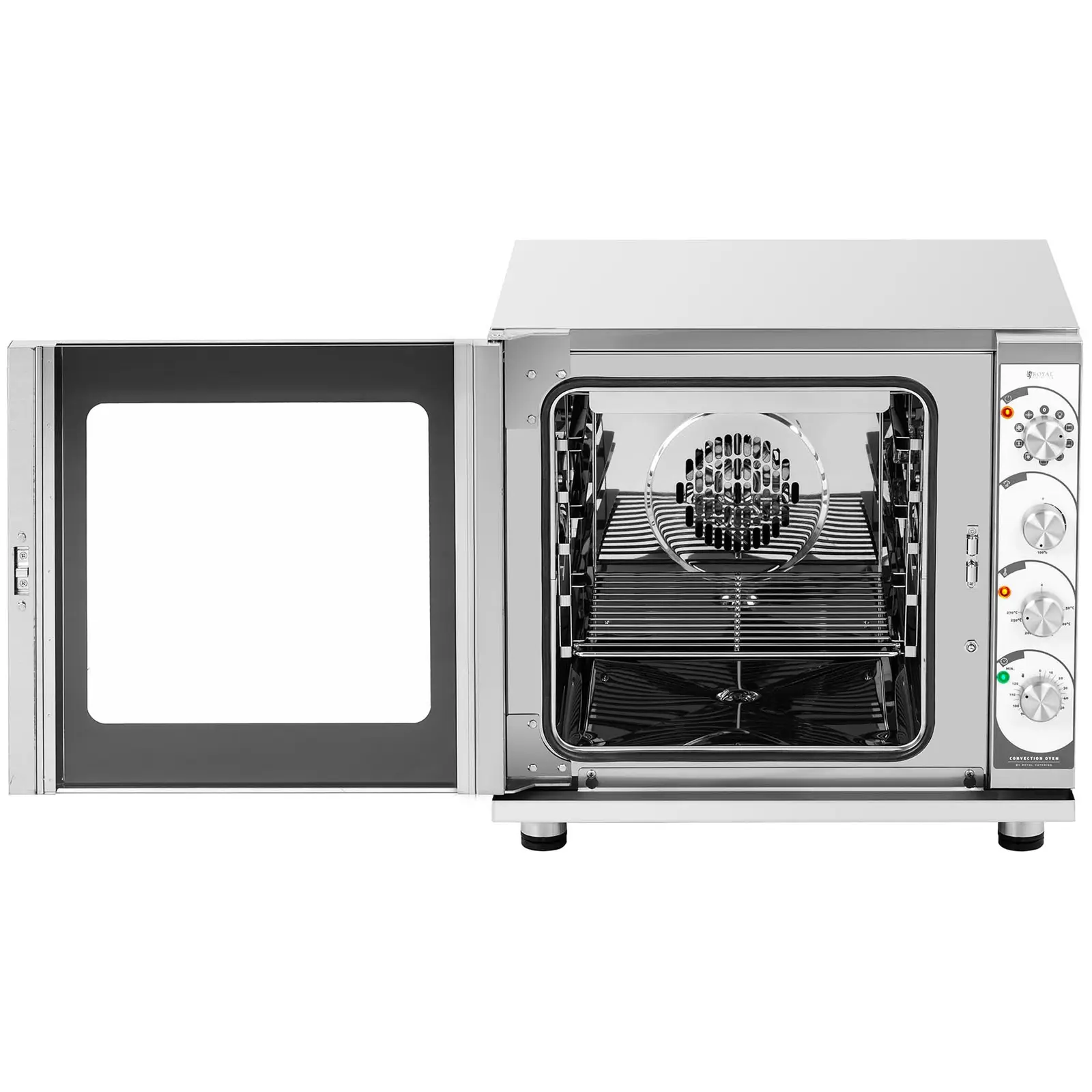 Horkovzdušná trouba - 3 000 W - funkce páry a grilování - včetně plechu (Počet roštů: 1 Pc)