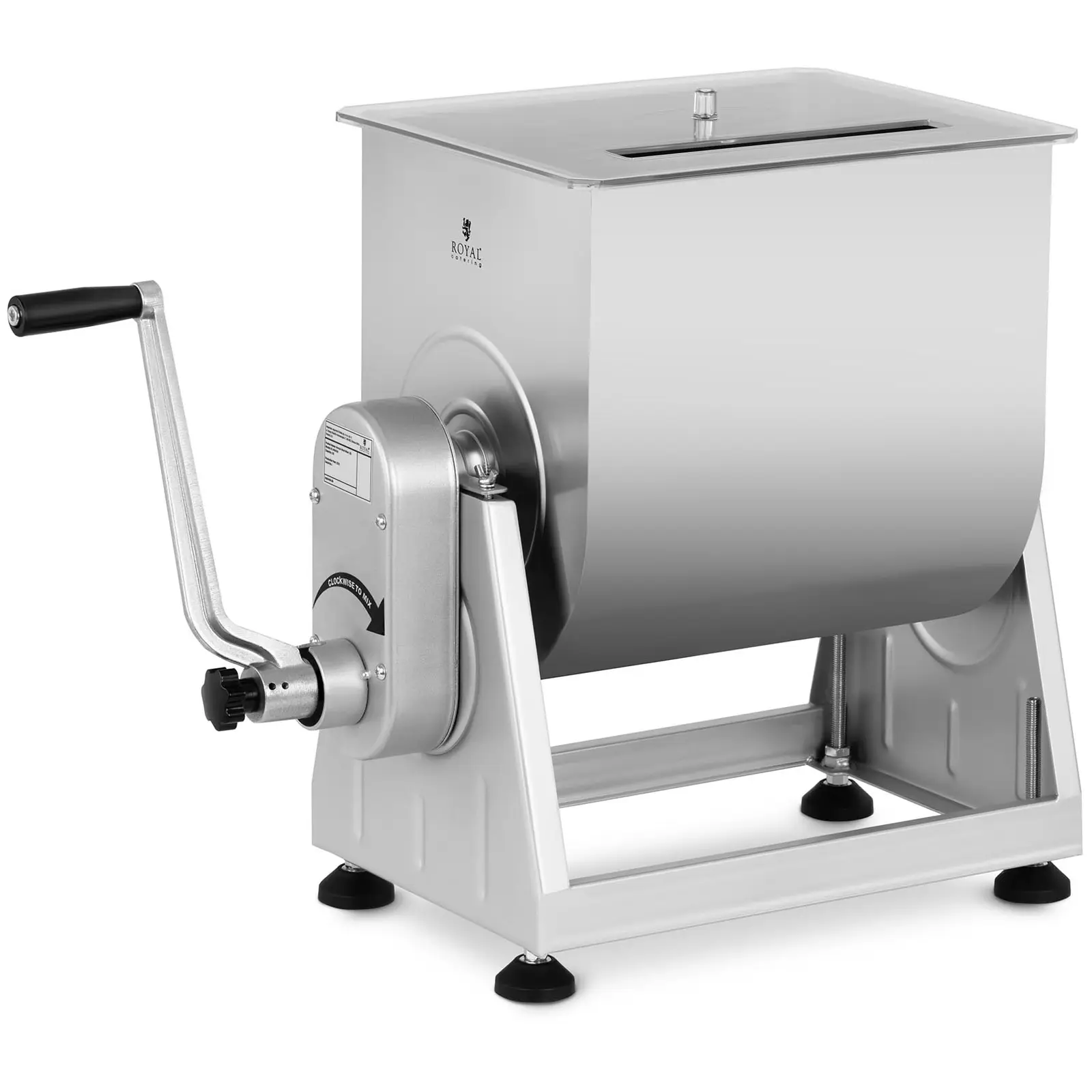 Meat Mixer - 28 L - stainless steel - manual