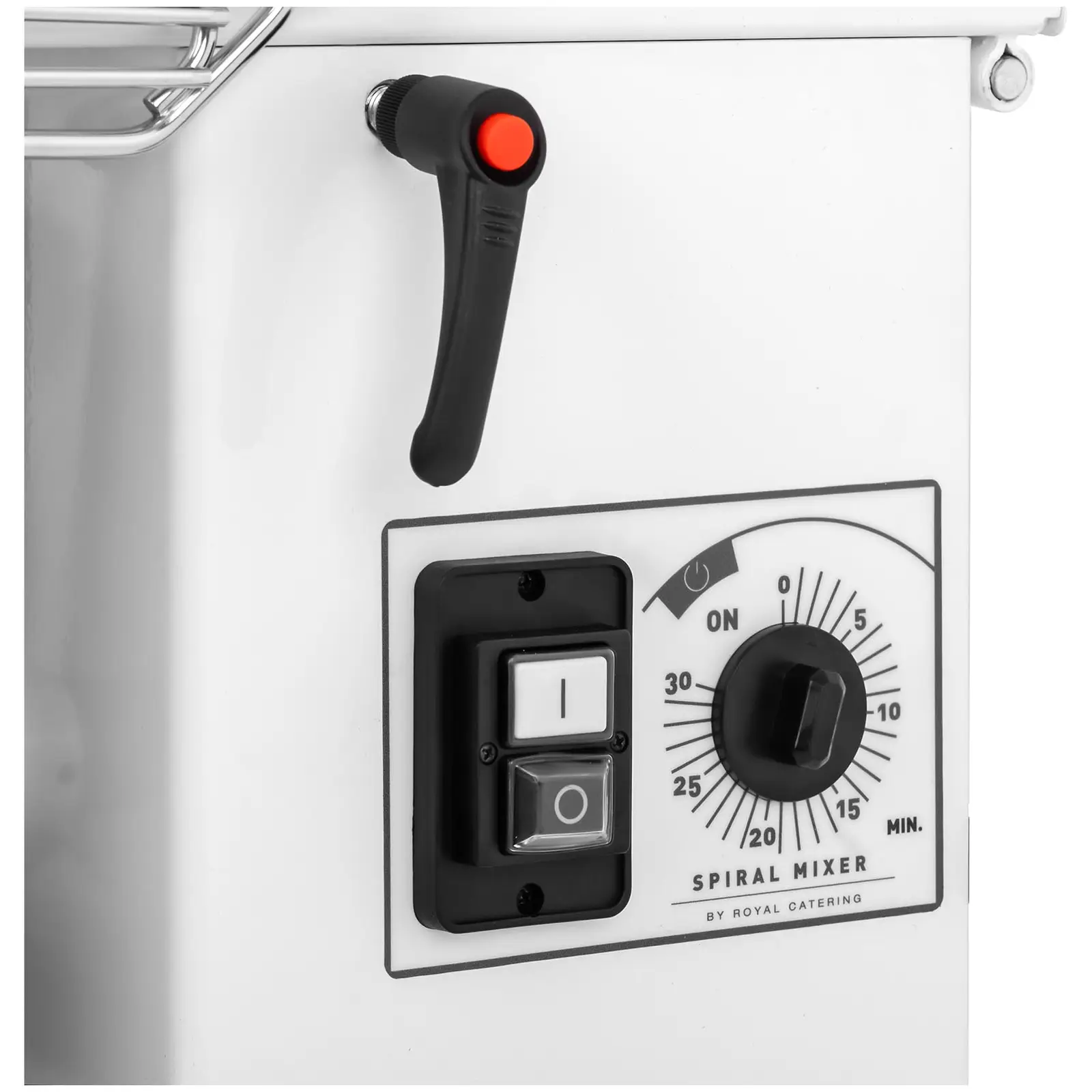 Kneedmachine - 7 L - 29 kg / h - 370 W - kantelbare kop (Capaciteit kom: 7 l)