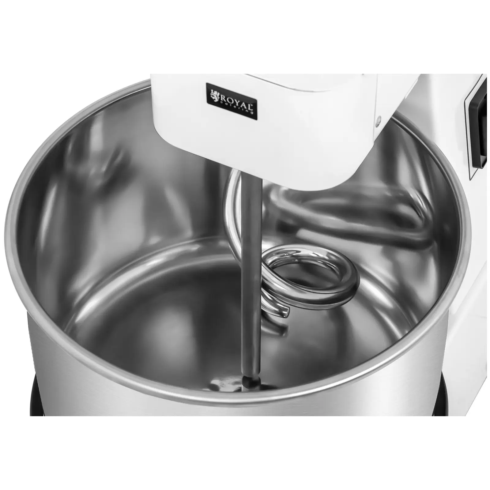 Hnětač těsta - 15 l - 48 kg/h - 750 W - výklopná hlava (Objem mísy: 15 l)