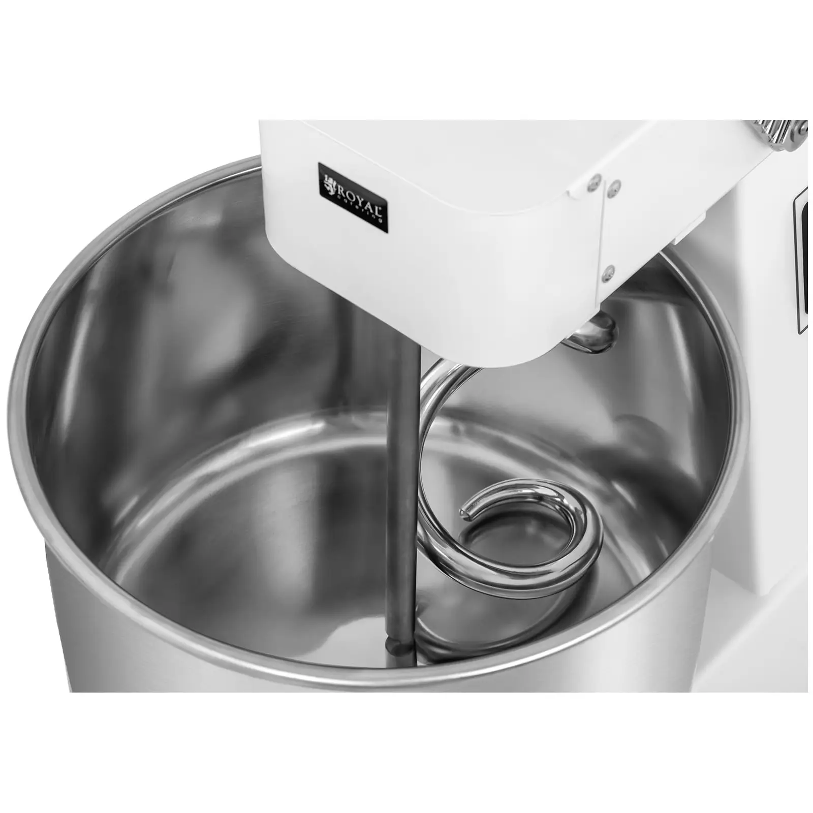 Hnětač těsta - 32 l - 88 kg/h - 1 100 W - pevná hlava a mísa (Ochranný kryt: Ano)