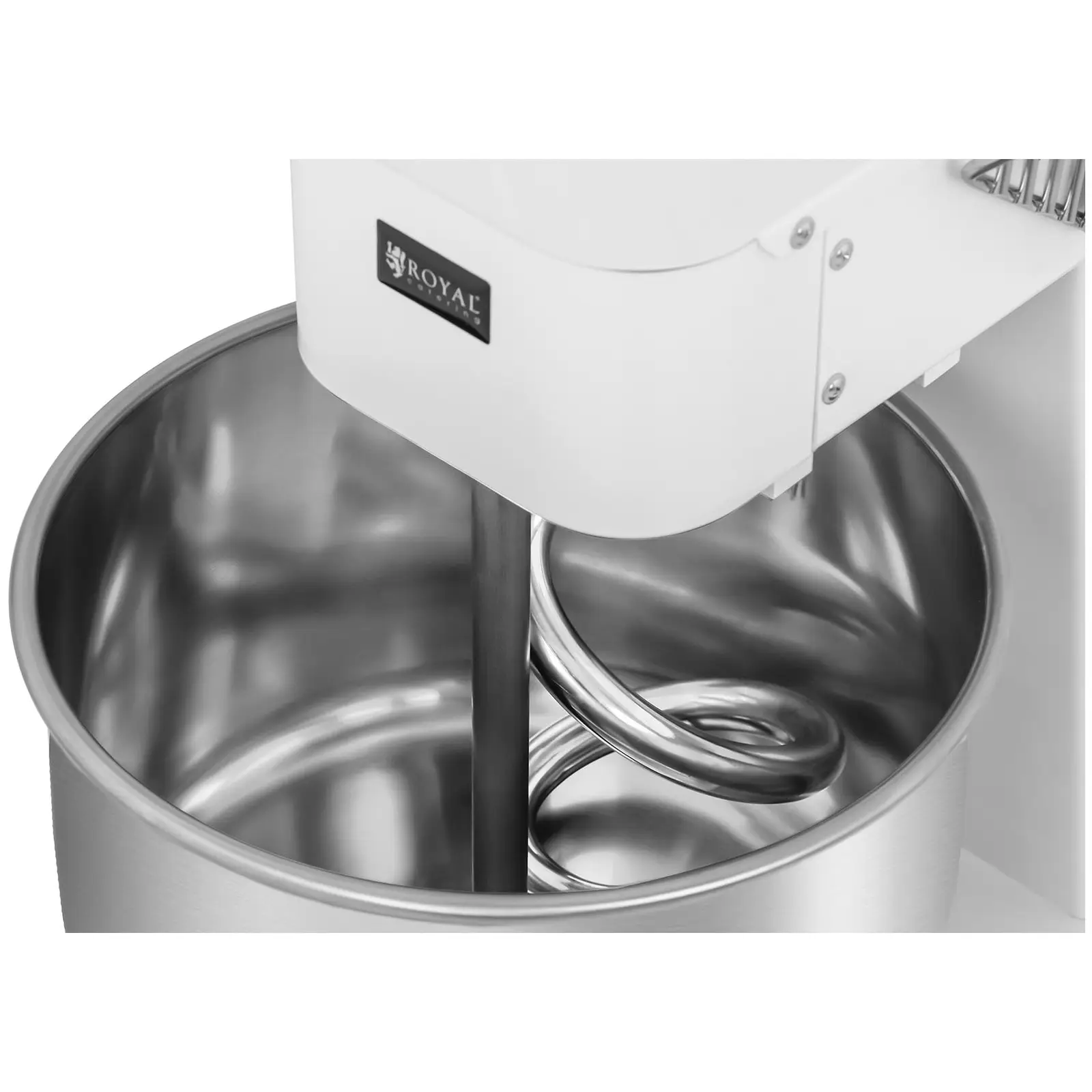 Hnětač těsta - 15 l - 48 kg/h - 750 W - pevná hlava a mísa (Objem mísy: 15 l)