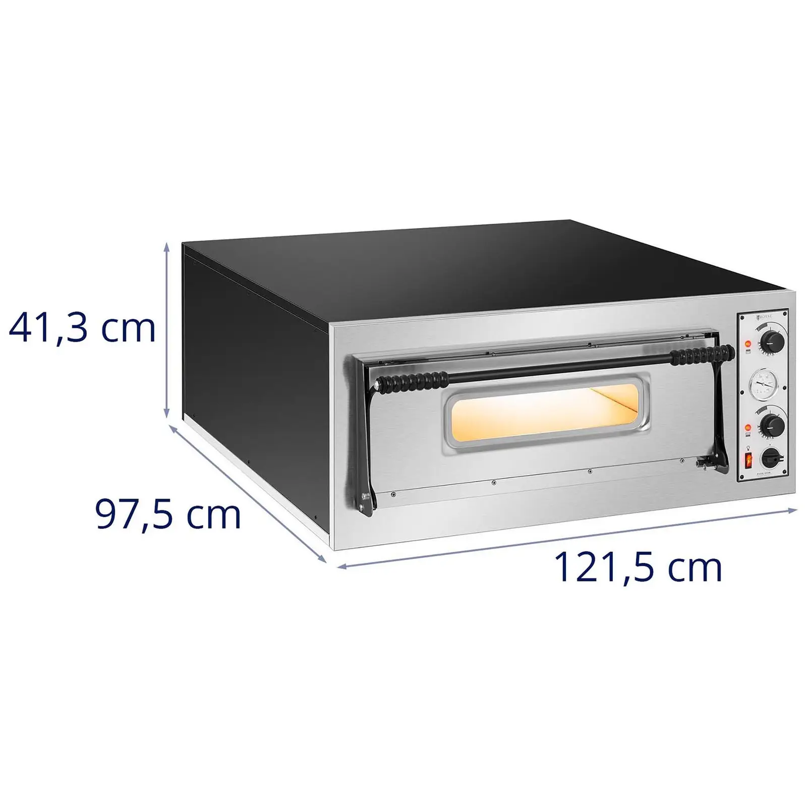 Seconda Mano Forno elettrico per pizza professionale - 1 camera - 6 x Ø 32 cm
