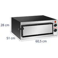 Pizza Oven - 1 chamber - Ø 32 cm