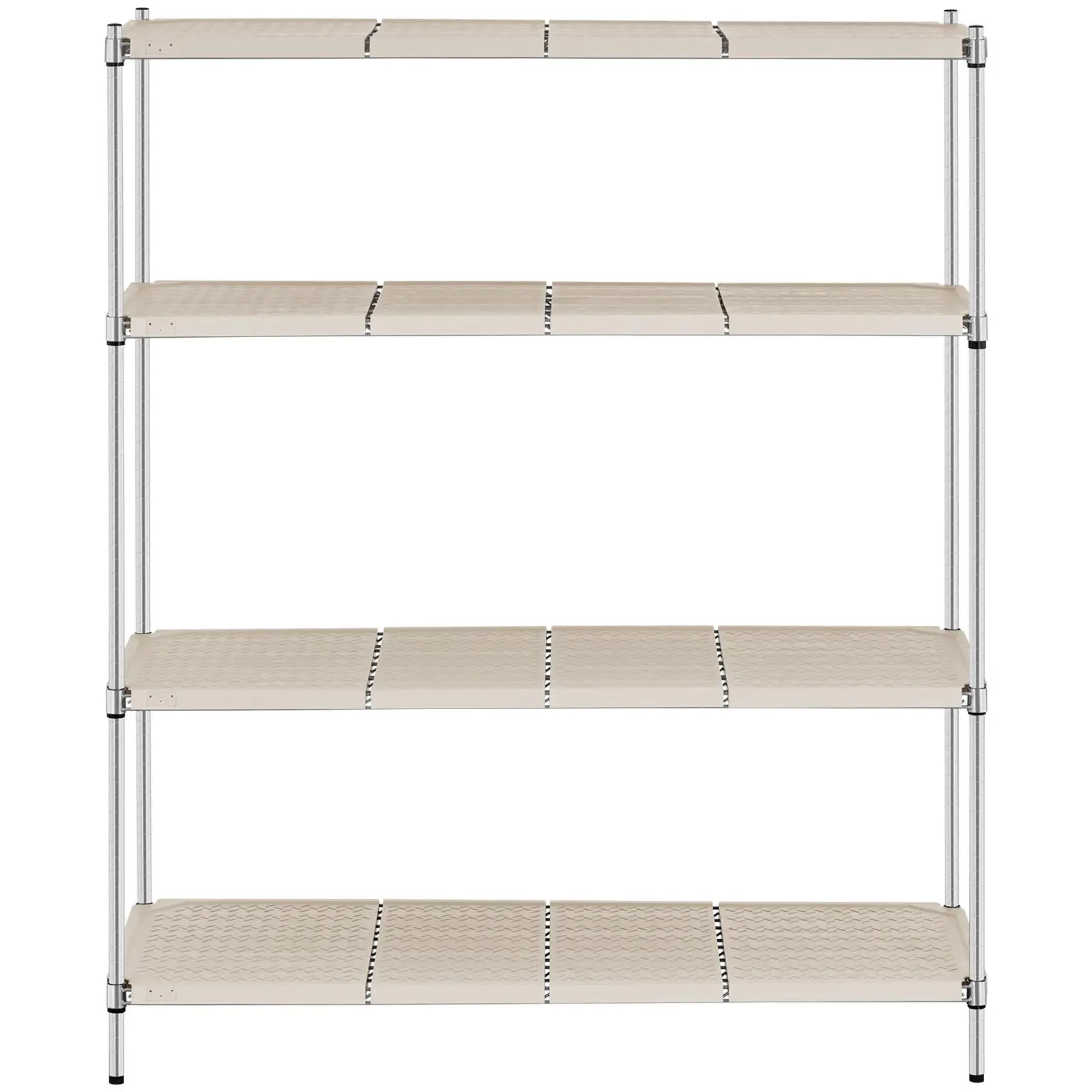 Kovový regál - 150 x 60 x 180 cm - 600 kg - šedý (Nosnost - max. nosnost: 600 kg)