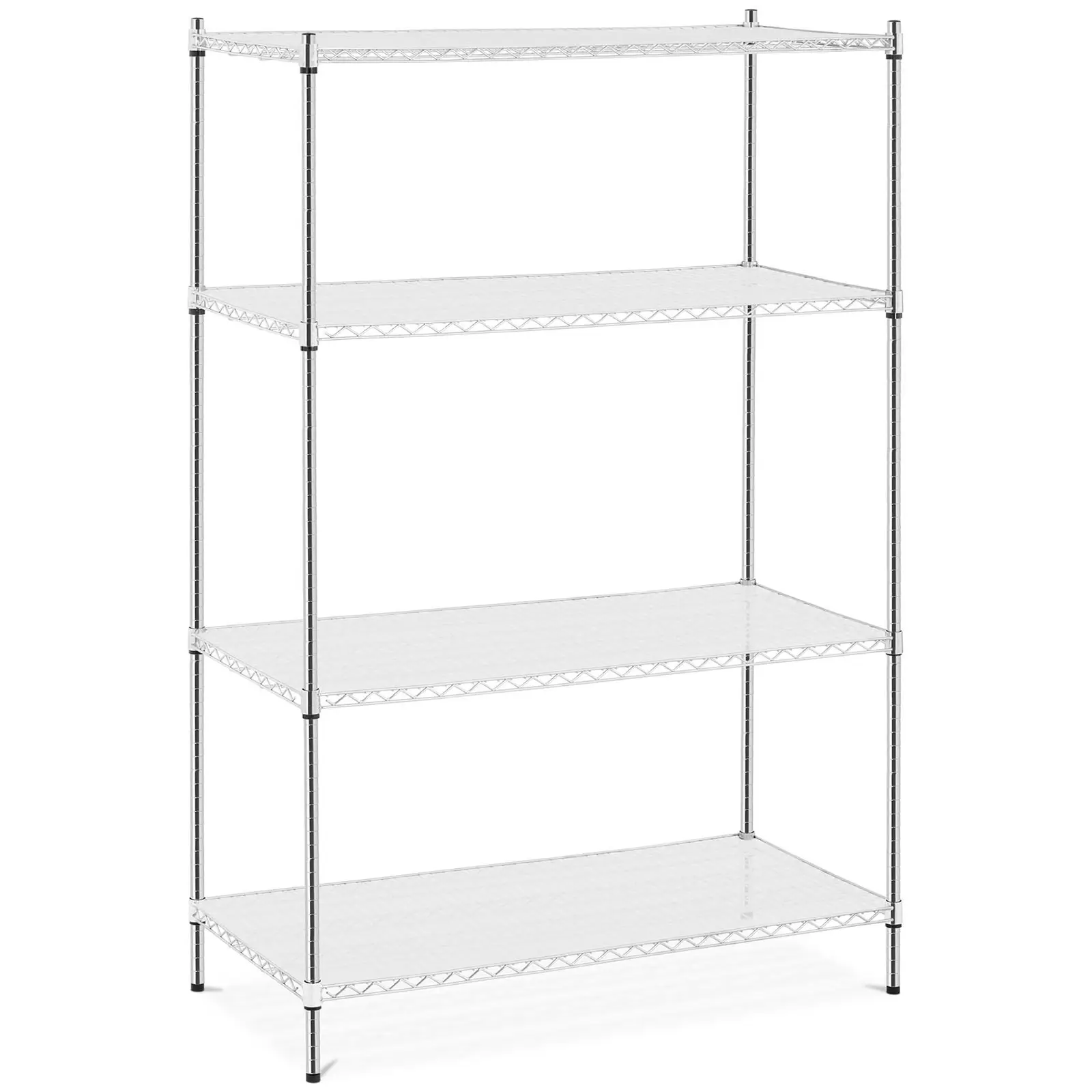 Metal Shelving Unit - 120 x 60 x 180 - 1,000 kg - incl. plastic mats