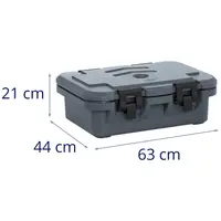 Thermo Box - top loader - for GN containers (10 cm deep)