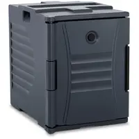 Caja térmica para alimentos - carga frontal - para 2 contenedores GN 1/1 (20 cm de profundidad)