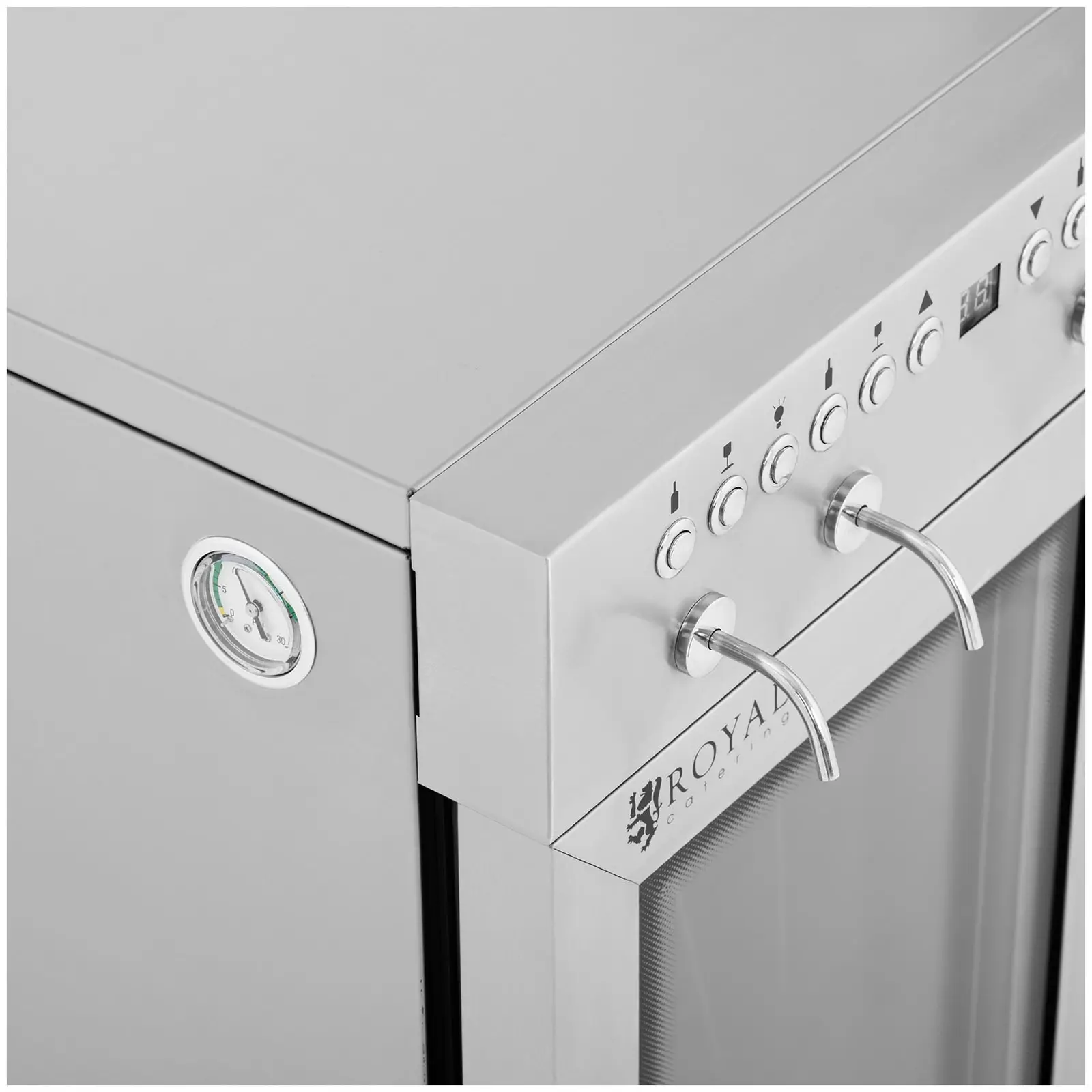 Wine Fridge with taps 6 bottles stainless steel www.expondo.ie