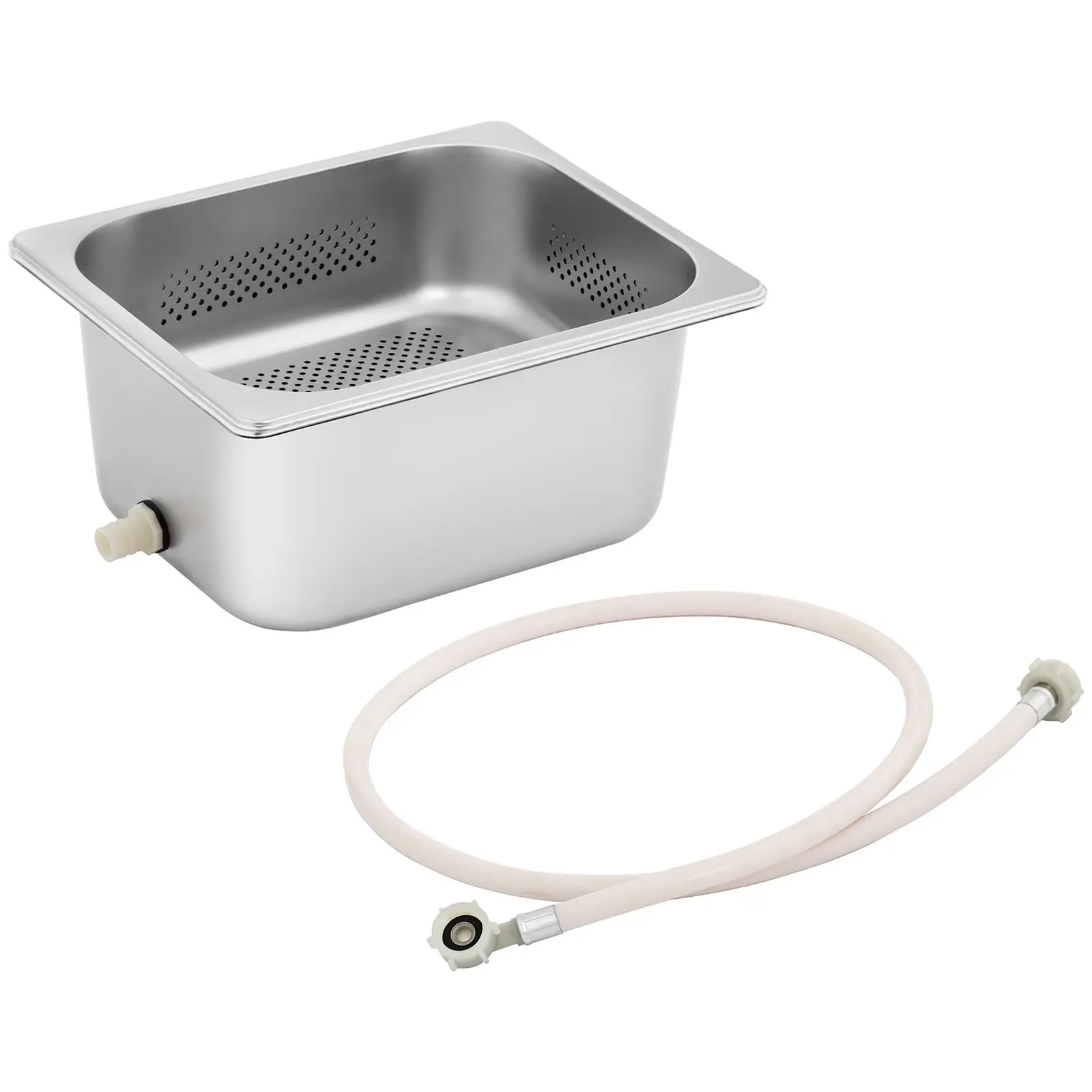 Éplucheuse à pommes de terre électrique - 10 l - Minuterie - 200 kg/h (Matériau(x): Acier inoxydable)