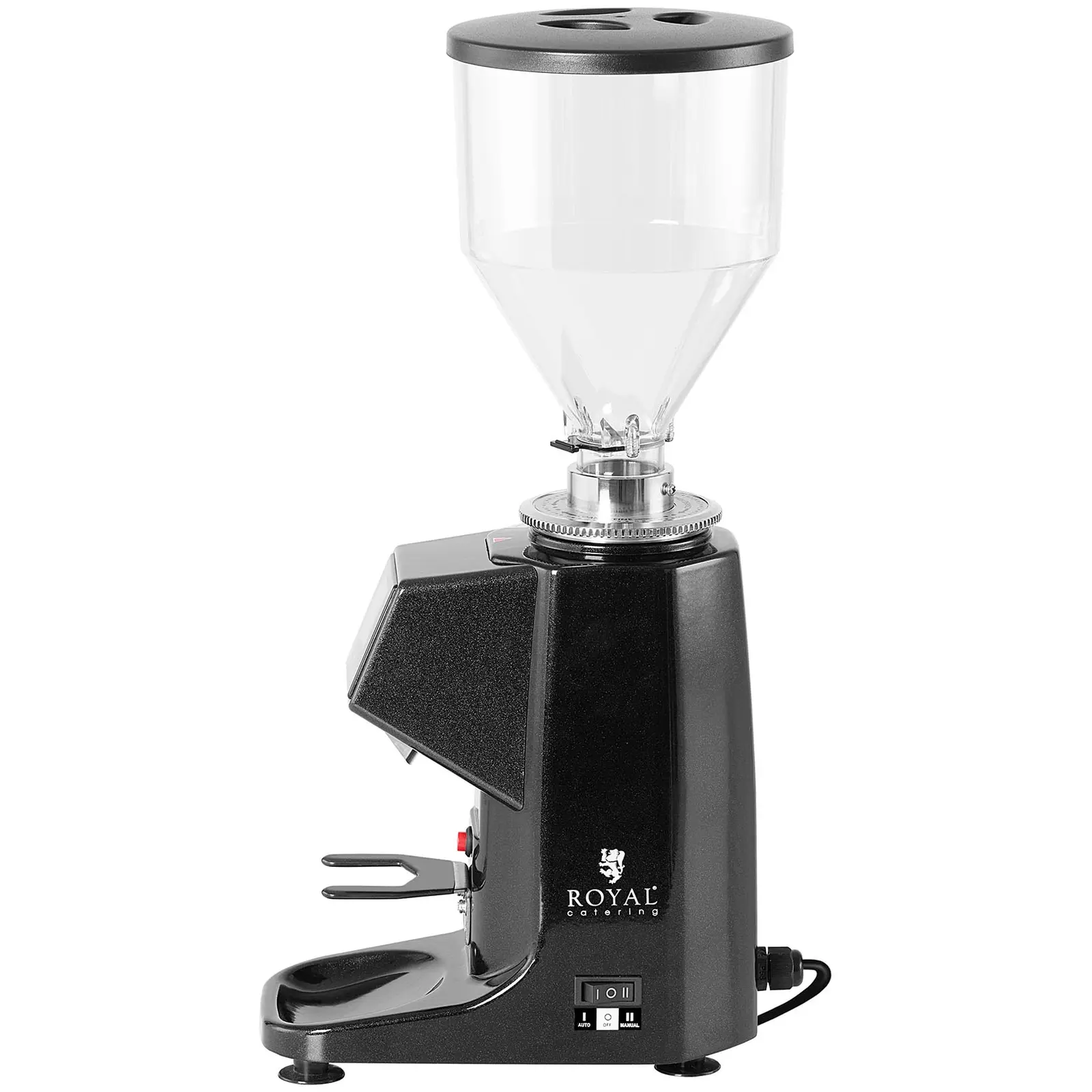Coffee Grinder - 200 W- aluminium - black (Voltage [V]: 230)