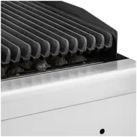 Lavastensgrill - 7200 W - 50 x 27 cm - 0 - 460 °C - Royal Catering 