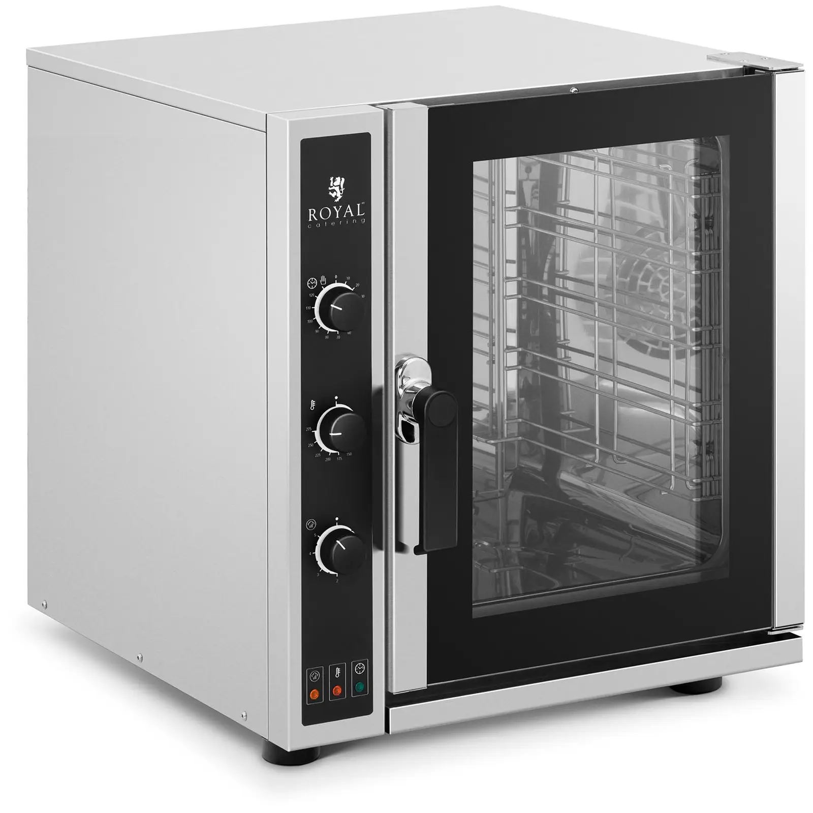 Tovar z druhej ruky Horkovzdušná rúra 3.200 W Funkcia pary 5 zásuviek GN 2/3 - Tovar z druhej ruky Potreby pre gastronómiu Royal Catering.